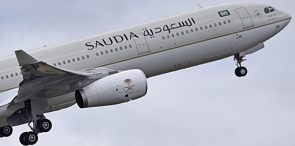 Saudia A330-300, msn 1803